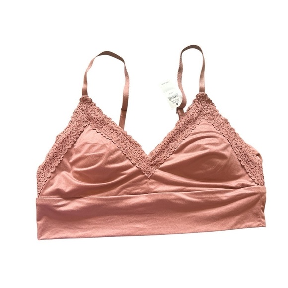 Aerie bundle of two bras NWT $85 Msrp black mauve Medium - Picture 3 of 6